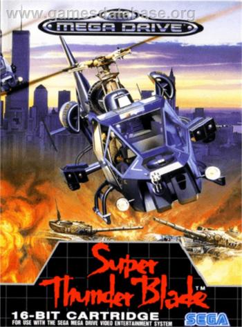Cover Super Thunder Blade for Genesis - Mega Drive